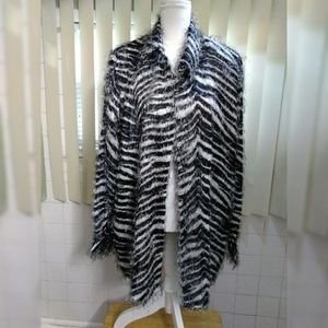 ASHLEY STEWART OPEN FRONT COVER UP-SIZE 22